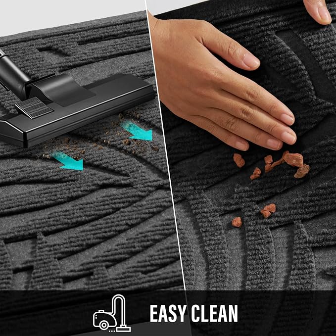 Front Door Mat, Absorbent Resist Dirt Welcome Door Mat Indoor Outdoor, - Image 6