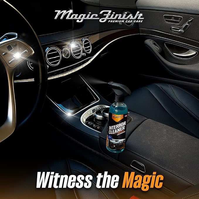 Magic Finish Interior Cleaning Spray – All-in-One Car Cleaner Spray - Image 8