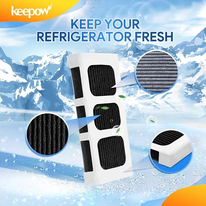KEEPOW Paultra2 Refrigerator Air Filter Compatible - Image 5