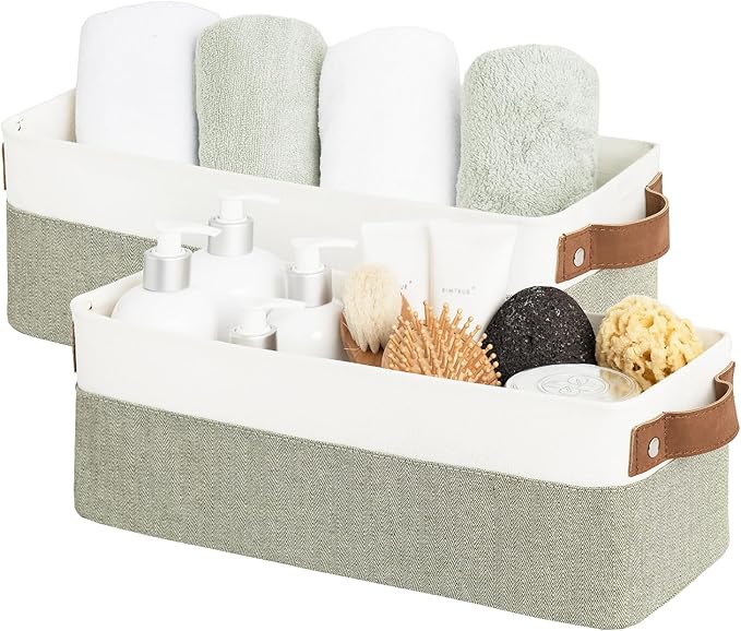 StorageWorks Narrow Storage Bins, Small Basket by StorageWorks