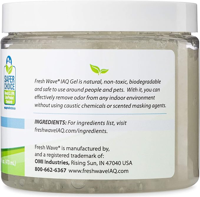 Fresh Wave IAQ Commercial Odor Eliminating Gel, 16 Fl. Oz. | Pack of 3 | Odor - Image 8