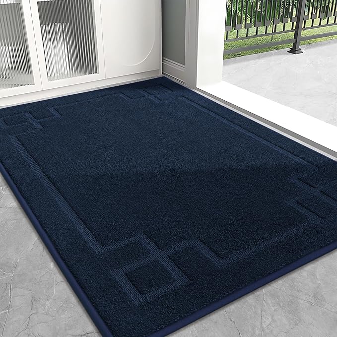 BEQHAUSE Door Mat 32" x 48", Non-Slip Door Mats Indoor Entryway Rugs Washable - Image 7