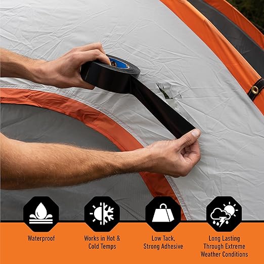 Gorilla All Weather Duct Tape, 1.88" x 25 yd | UV Resistant | Waterproof | - Image 2