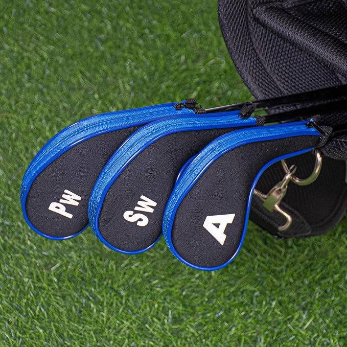 Golf 12pcs Thick Synthetic Golf Iron Head Covers Set Headcover Fit All Brands - Image 6