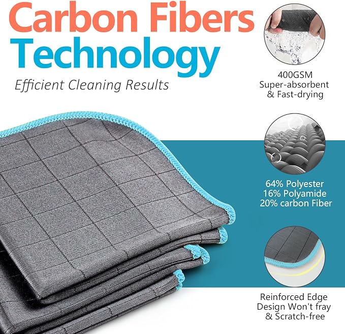 Airlab Carbon Microfiber Towels - Image 2