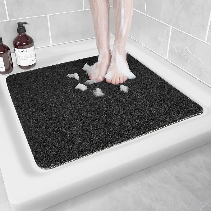 Non-Slip Bathtub Mat, Anti Slip Shower Mat, Fast Drying Bathtub Mats, Foot by Hargiis