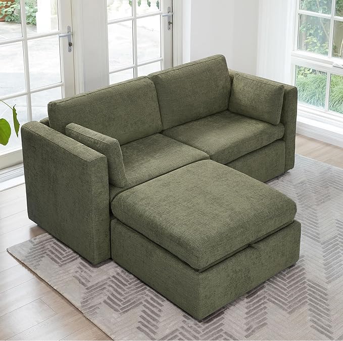CHITA Modular Sectional Sofa, FSC Certified L Shaped Couch by CHITALIVING