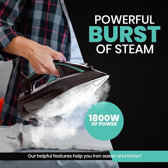 Utopia Home Steam Iron for Clothes - Image 8