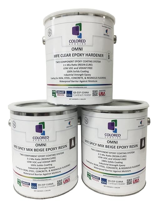 Coloredepoxies 10024 Dark Brown Epoxy Resin Coating Made by ColoredEpoxies