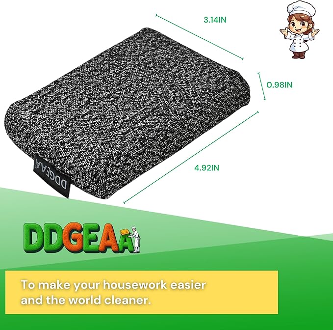 Heavy - Duty Kitchen Sponge - 20 Times More Durable, Scratch Free, Suitable - Image 3