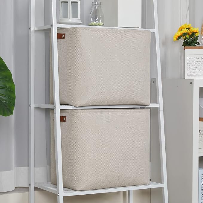 DULLEMELO Extra Large Storage Baskets, Fabric Storage Bins - Image 7