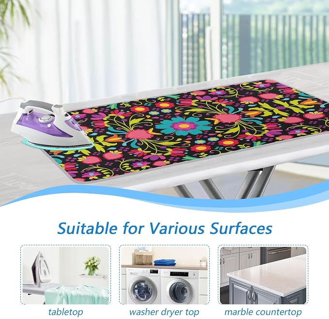 Ironing Mat Thickened Ironing Blanket Travel Portable Double-Side Using Ironing - Image 5