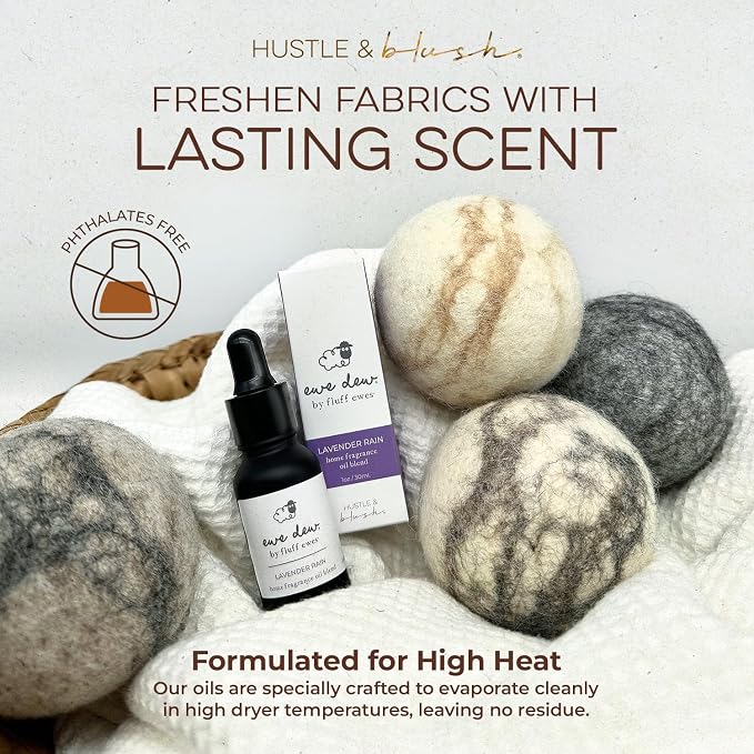Laundry Essential Oils for Dryer Balls 15ml Lavender Rain - Image 4