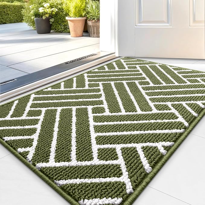 OLANLY Indoor Door Mat, 32x20 Inch, Dirt Resistant and Absorbent, Non-Slip by OLANLY