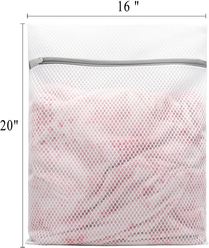 Muchfun 3Pcs Durable Honeycomb Mesh Laundry Bags - Image 5