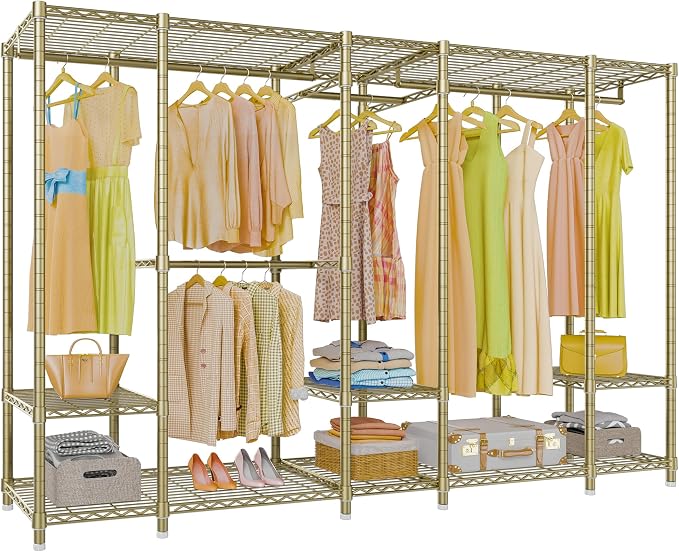VIPEK V50 Extra Large Portable Closet Rack Bedroom Armoire Freestanding by VIPEK
