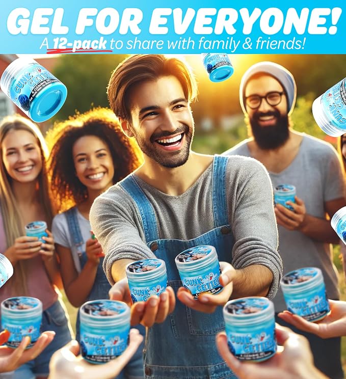 Gunk Getter 12 Pack Cleaning Gel - Image 4