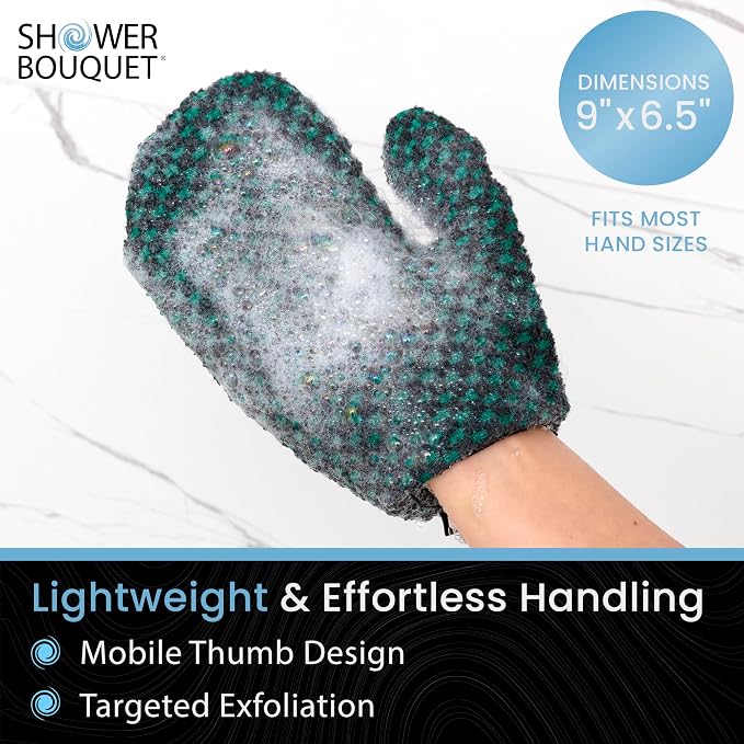 Japanese Exfoliating Mitt 2-Pack - Image 6