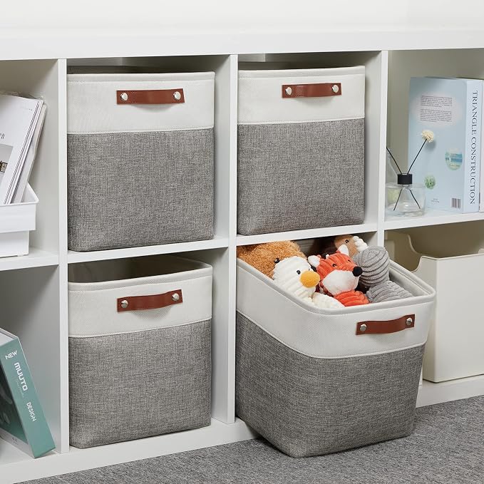 DULLEMELO [Set of 4 Storage Cubes Baskets - Image 3
