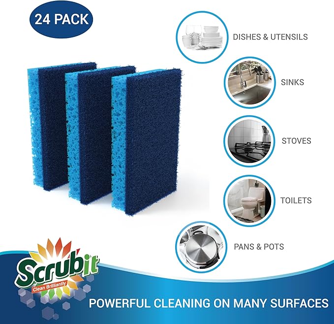 SCRUBIT Kitchen Scrub Sponges - Image 6
