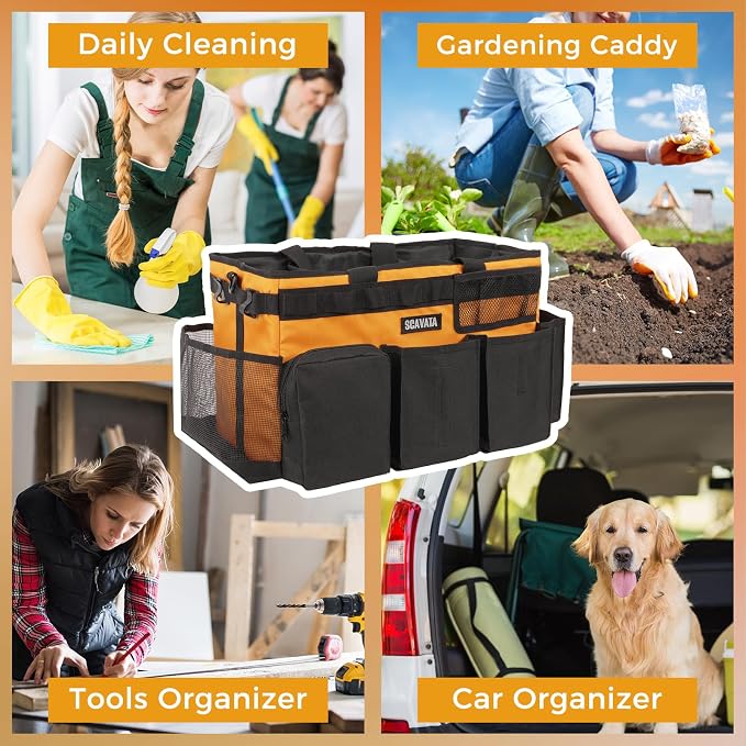 Wearable Cleaning Caddy Bag, Cleaning Caddy Supplies Organizer - Image 7
