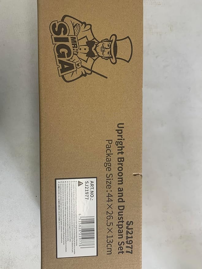 MR.SIGA Broom and Dustpan Set - Image 8