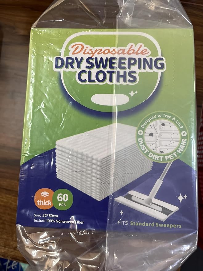 JEBBLAS Disposable Mop Cloth Dry Sweeping Pad - Image 13