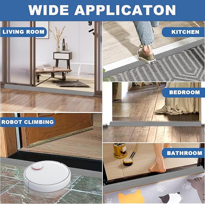 Vinyl Door Threshold Flooring Transition Strip Self Adhesive Carpet Edging Strip - Image 5