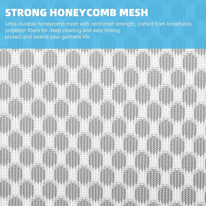 6-Pack Honeycomb Mesh Laundry Bags - Image 9