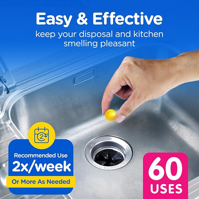 Compac Home Plink Garbage Disposal Cleaner and Deodorizer 60ct VALUE PACK - Image 4
