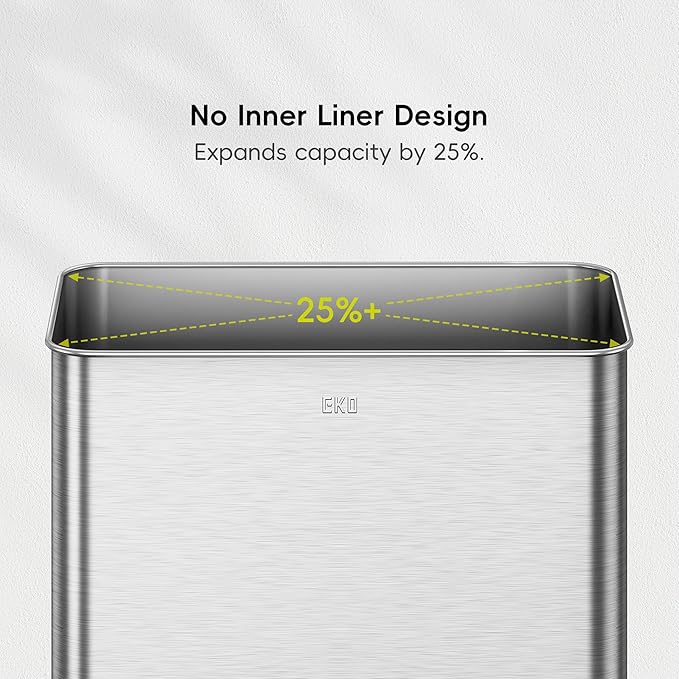 EKO Mirage X 80 Liter / 21.1 Gallons Motion Sensor Trash Can, Automatic Large - Image 6
