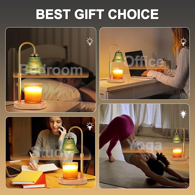 Candle Warmer Lamp, Height Adjustable Candle Warmer - Image 4