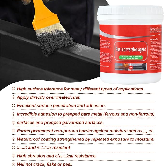 Rust Renovator, Rust Remover for Metal, Rust Converter for Metal, Water-Based - Image 6