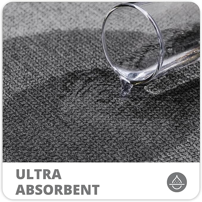 Bath Mat, Ultra Thin Bathroom Runner Rugs, Large Bath Mats - Image 3