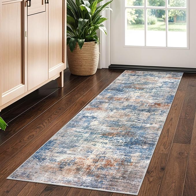 IOHOUZE Abstract Runner Rug 2x5 Ft Washable Runners by iOhouze