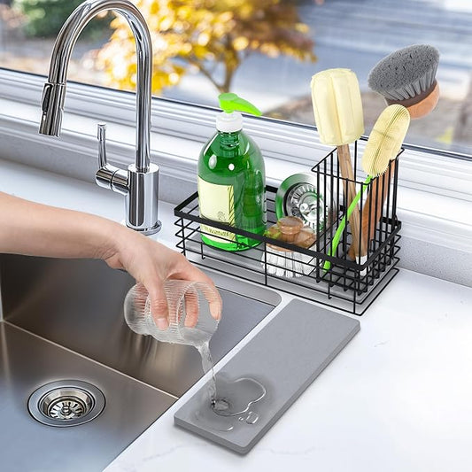 Sponge Holder for Kitchen Sink by SEEKELEGANT
