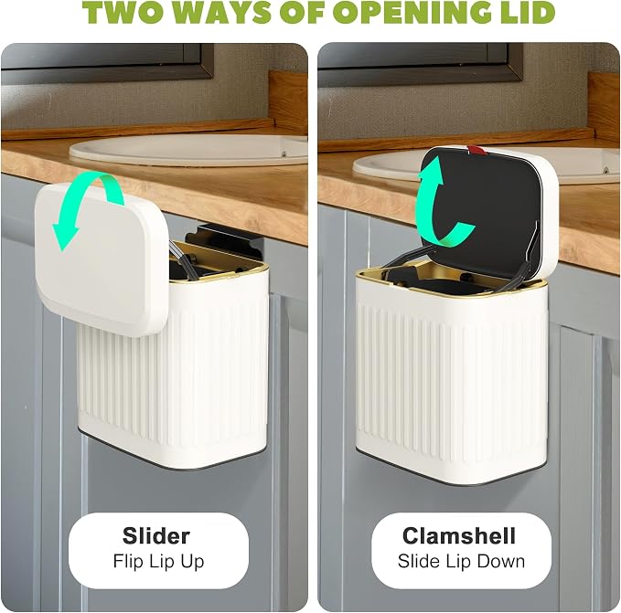 GloDeals Kitchen Trash Can - Image 3