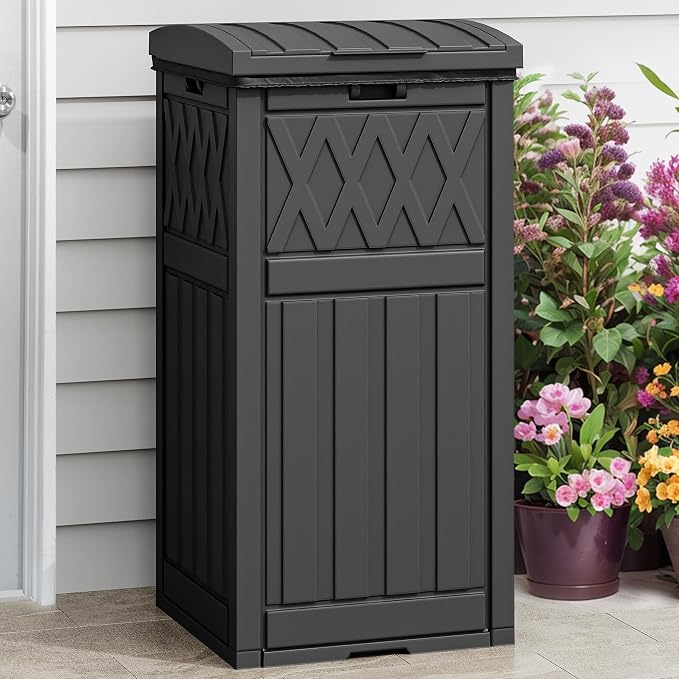 DWVO 36-Gallon Outdoor Trash Can - Image 2