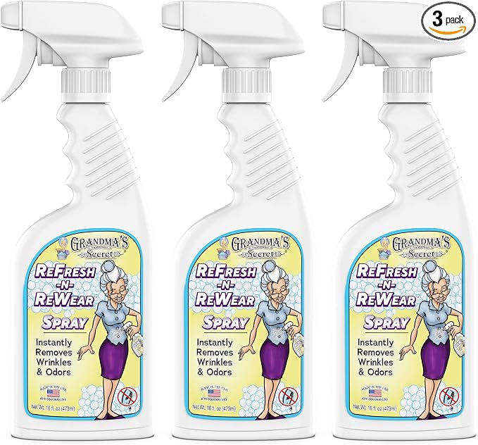 Grandma's Secret Refresh N ReWear Spray by GrandmasSecret