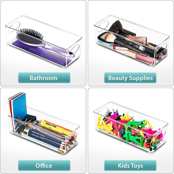 Sorbus Stackable Refrigerator Organizer Bins - Image 6