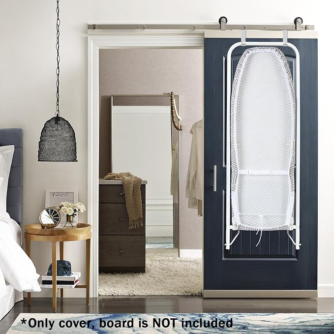 Seiritex Over The Door Ironing Board Cover 14 x 42 inch, Thick Padding and Heat - Image 5