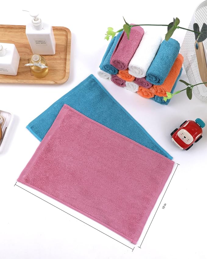 Dish Cloths 6 Pack, 10x14 inch Small Kitchen Washcloths - Image 9