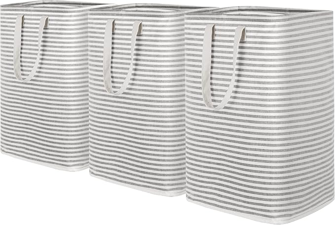 Lifewit 3 Pack Laundry Hamper Large Collapsible Laundry Baskets, Freestanding by Lifewit