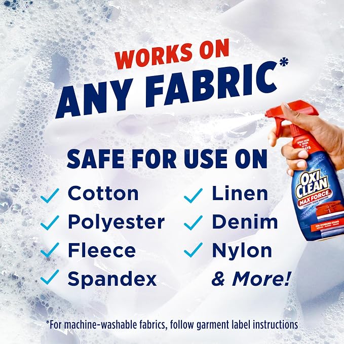 OxiClean Max Force Laundry Stain Remover Spray, Newborn & Baby Essentials - Image 5