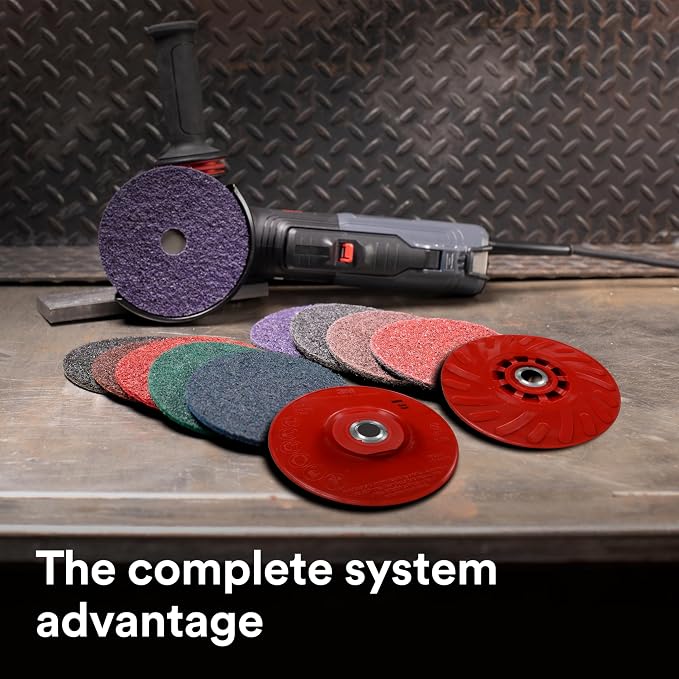 3M Electric Angle Grinder, 4.5-5 in Slide Switch, - Image 5