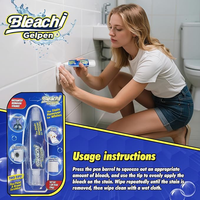 Bleach Pen For Clothing, Bleach Pen, Stain Remover Pen, Clothing Bleached DIY - Image 7