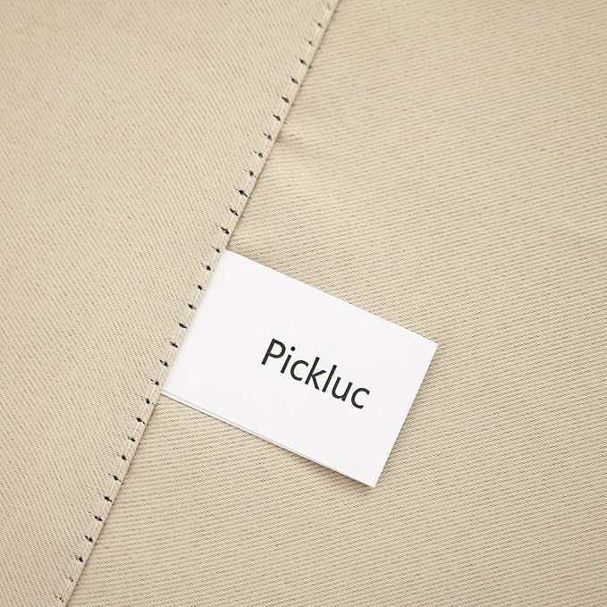 Pickluc Cafe Curtain 30 Inches Length, Rod Pocket Kitchen Curtain, Short - Image 4