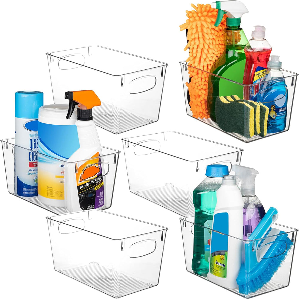 ClearSpace Clear Plastic Storage Bins – Perfect Kitchen Organization and