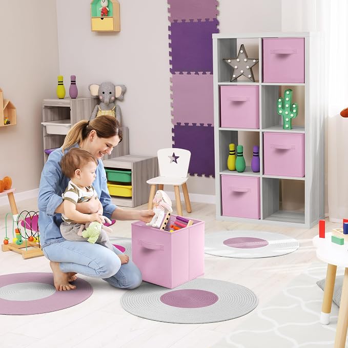 Sorbus Fabric Storage Cubes - Image 4