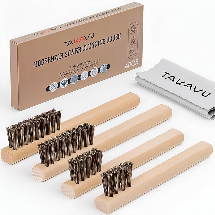 TAKAVU Horsehair Detail Brush Set by TAKAVU